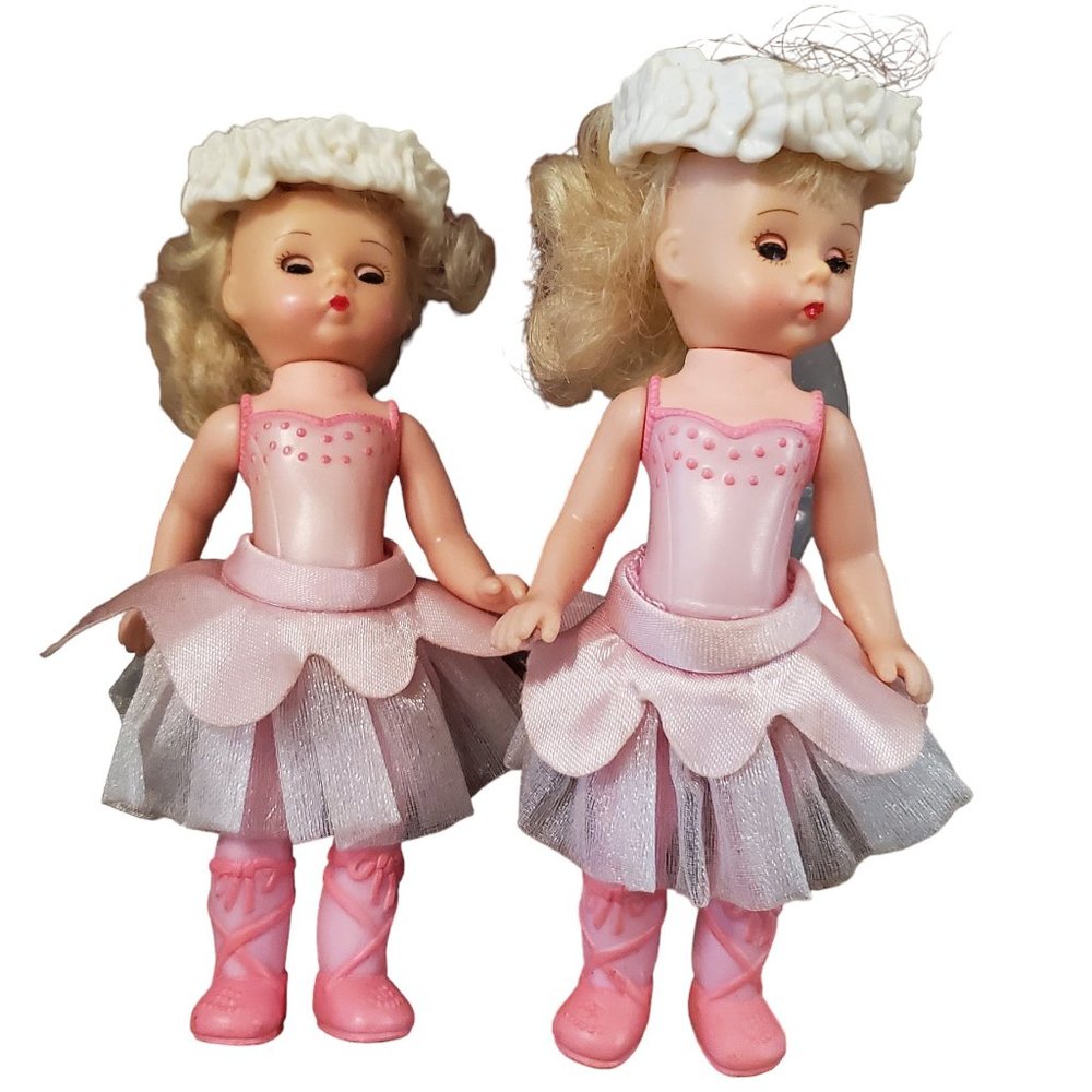 McDonalds Madame Alexander Wendy Doll as Pink Fairy 2004 (2 Lot)